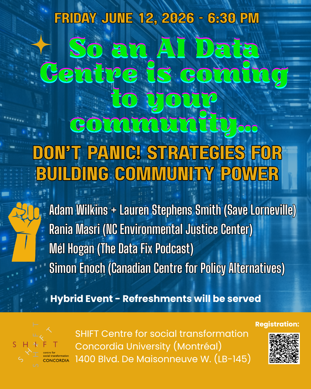 So an AI Data Centre is coming to your community? A roundtable on strategies for building community power